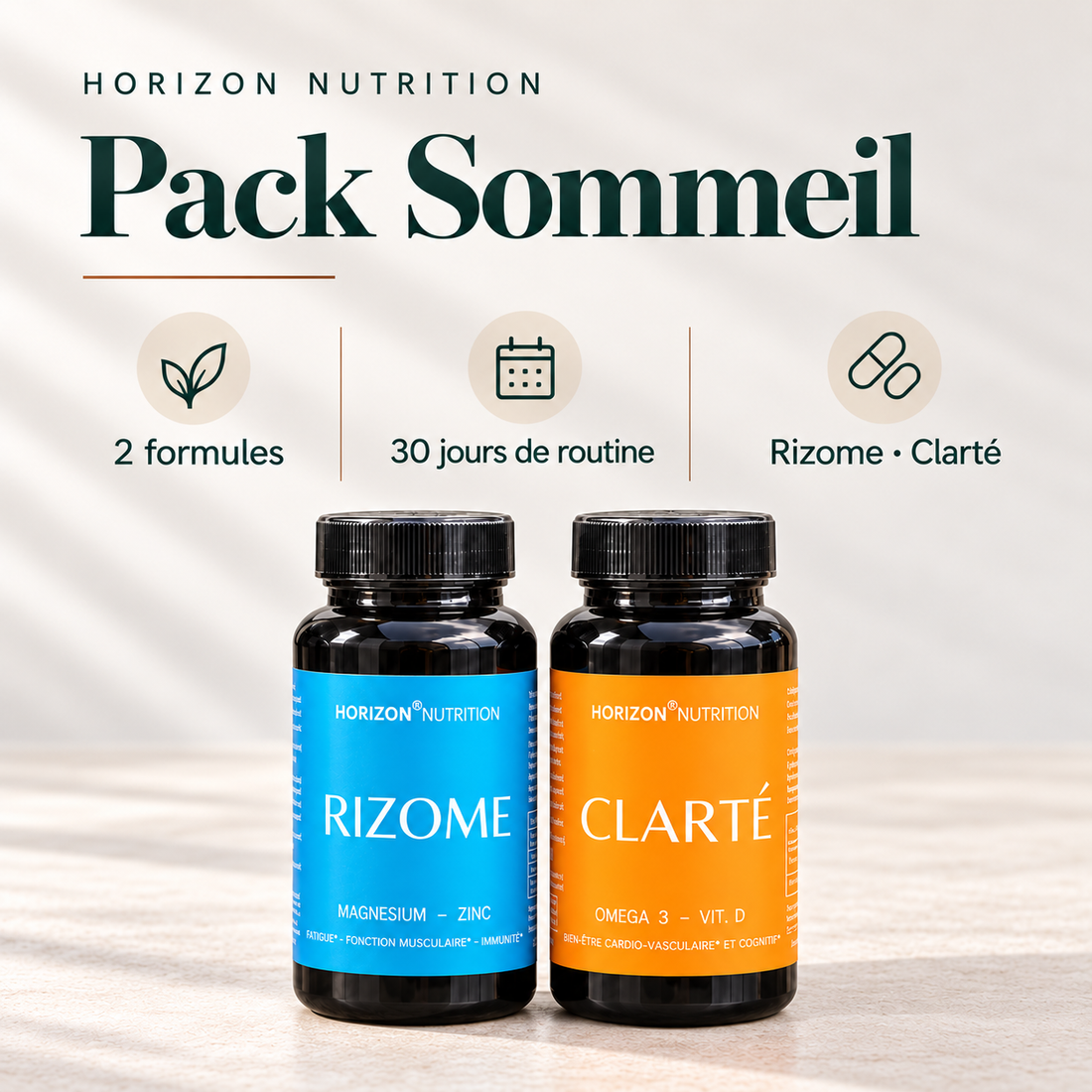 Pack Sommeil — Repères